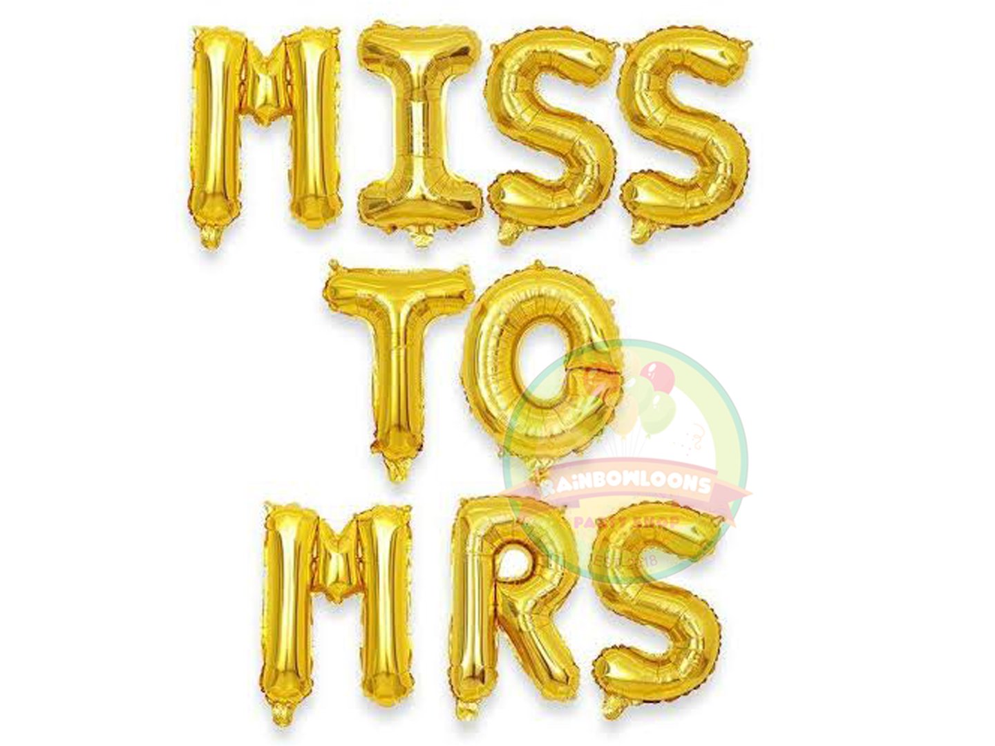 Miss to Mrs Foil Set